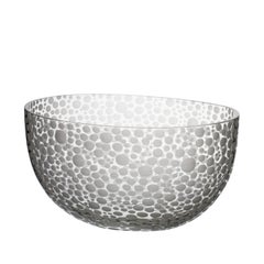 Millebolle Bowl with Spotted White Detail by Carlo Moretti