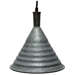 Gray Metal Vintage Industrial Pendant Lamps