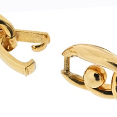 David Webb Platinum & 18K Yellow Gold Dinner Roll Necklace