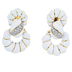 Diamond Clip-on Earrings