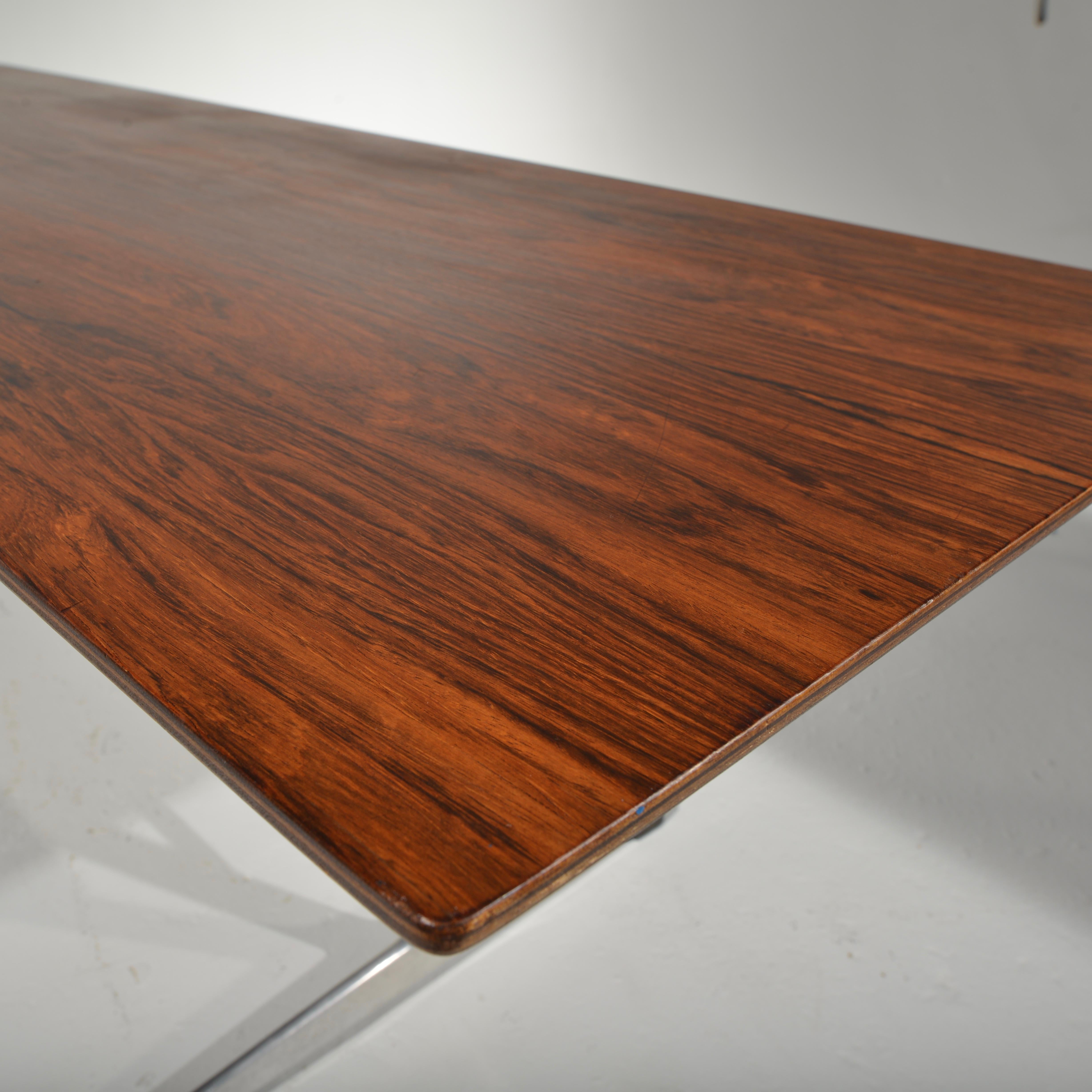 Rare Arne Jacobsen Rosewood Coffee Table For Sale 6
