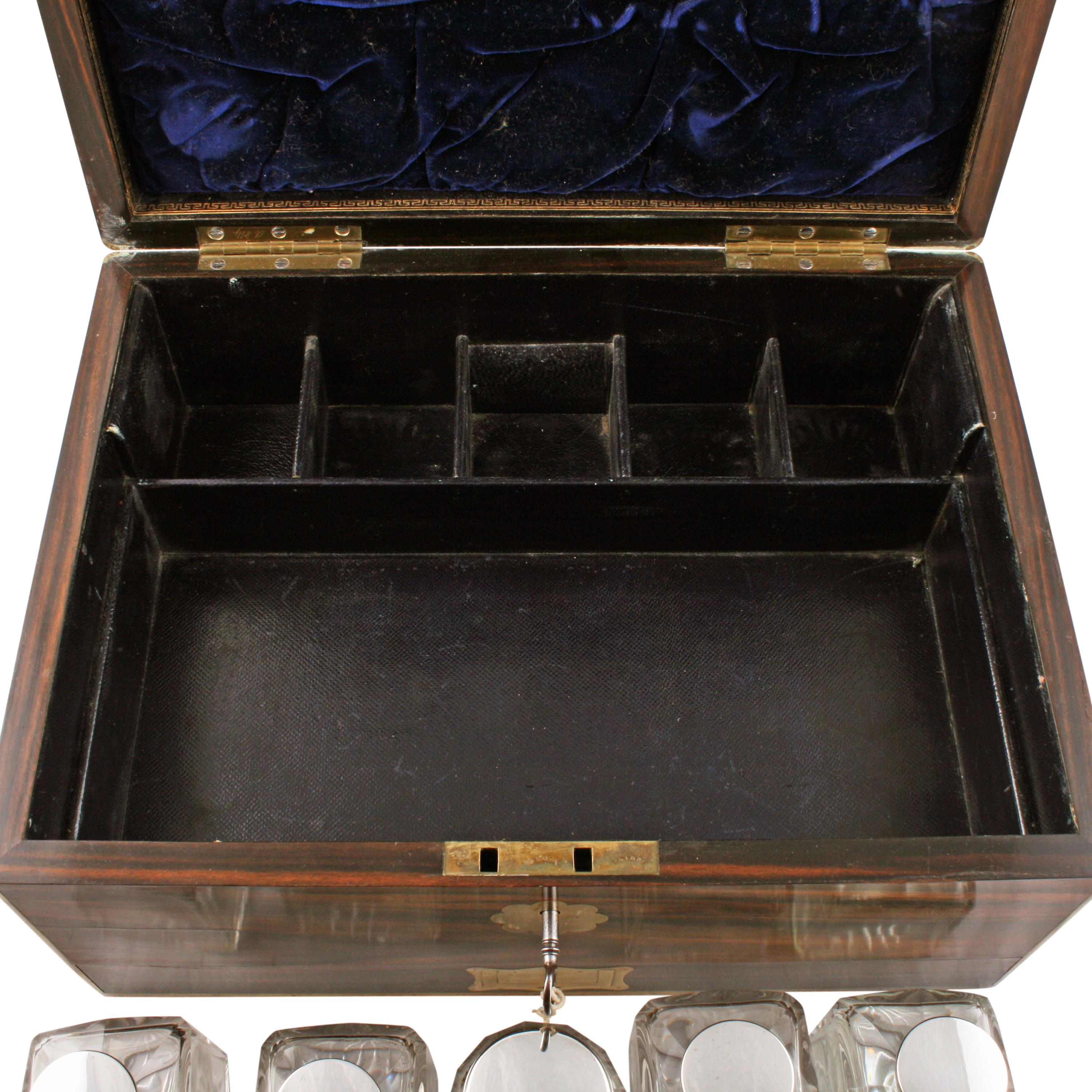 Mid-19th Century Coromandel Wood Jewel or Dressing Box