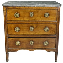 Louis XVI Provincial Walnut Commode