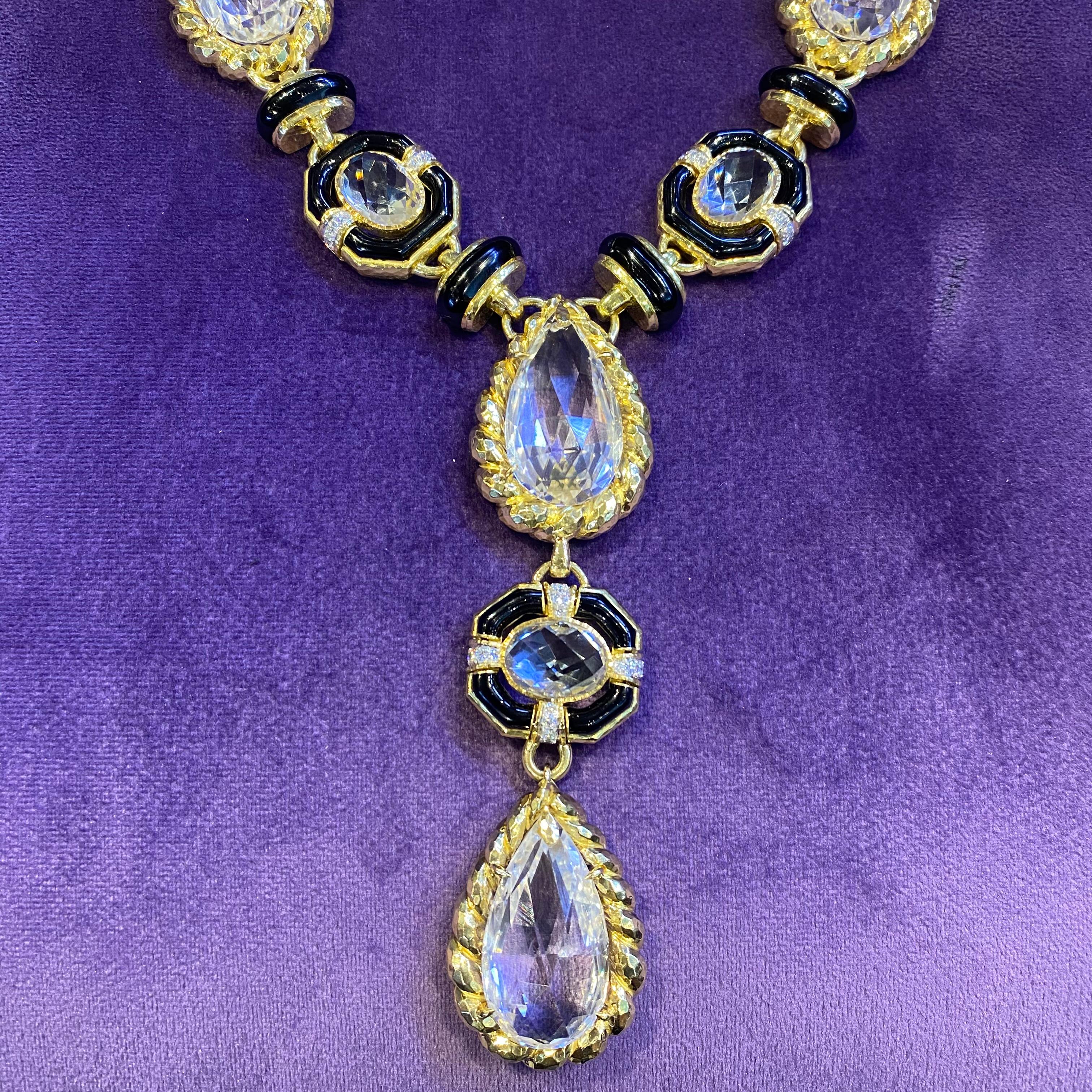 David Webb Rock Crystal Necklace  For Sale 6