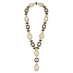 Vintage David Webb Rock Crystal Necklace