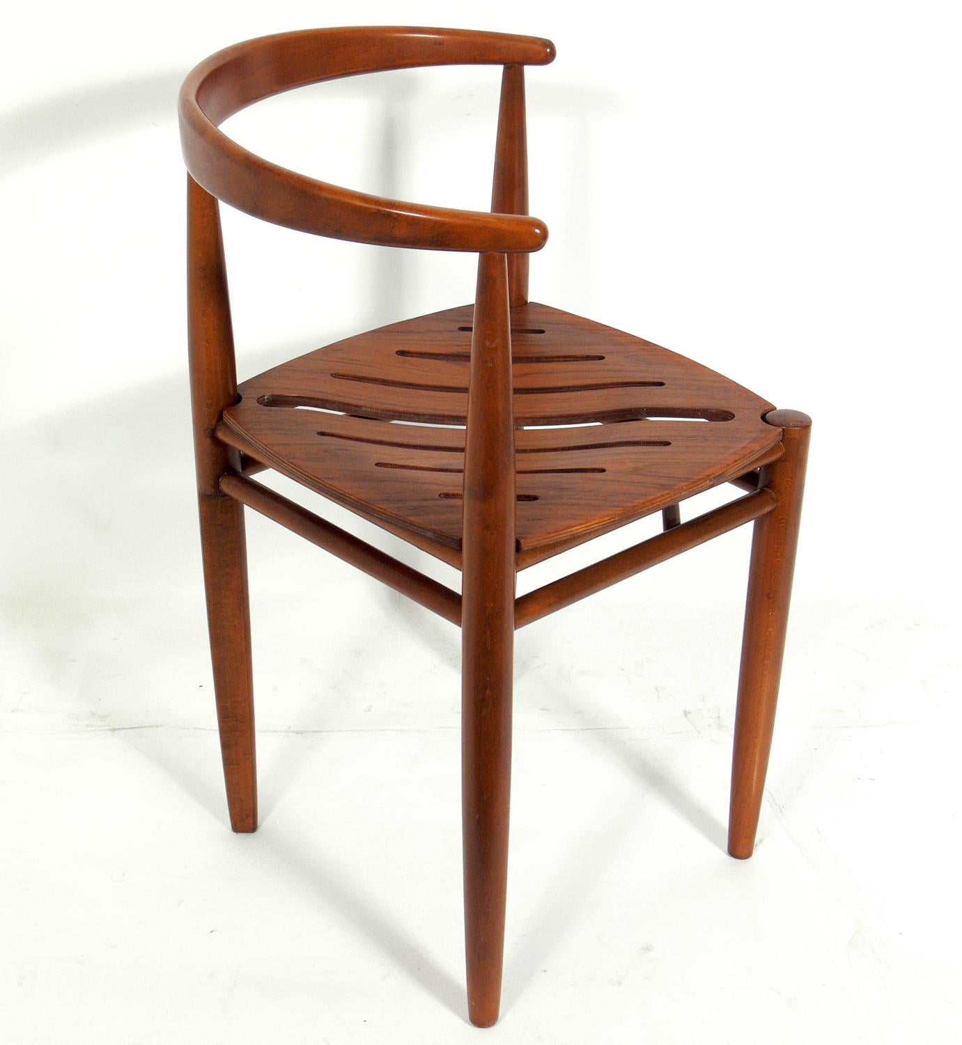 Mid-Century Modern Set of Ten Danish Modern Dining Chairs