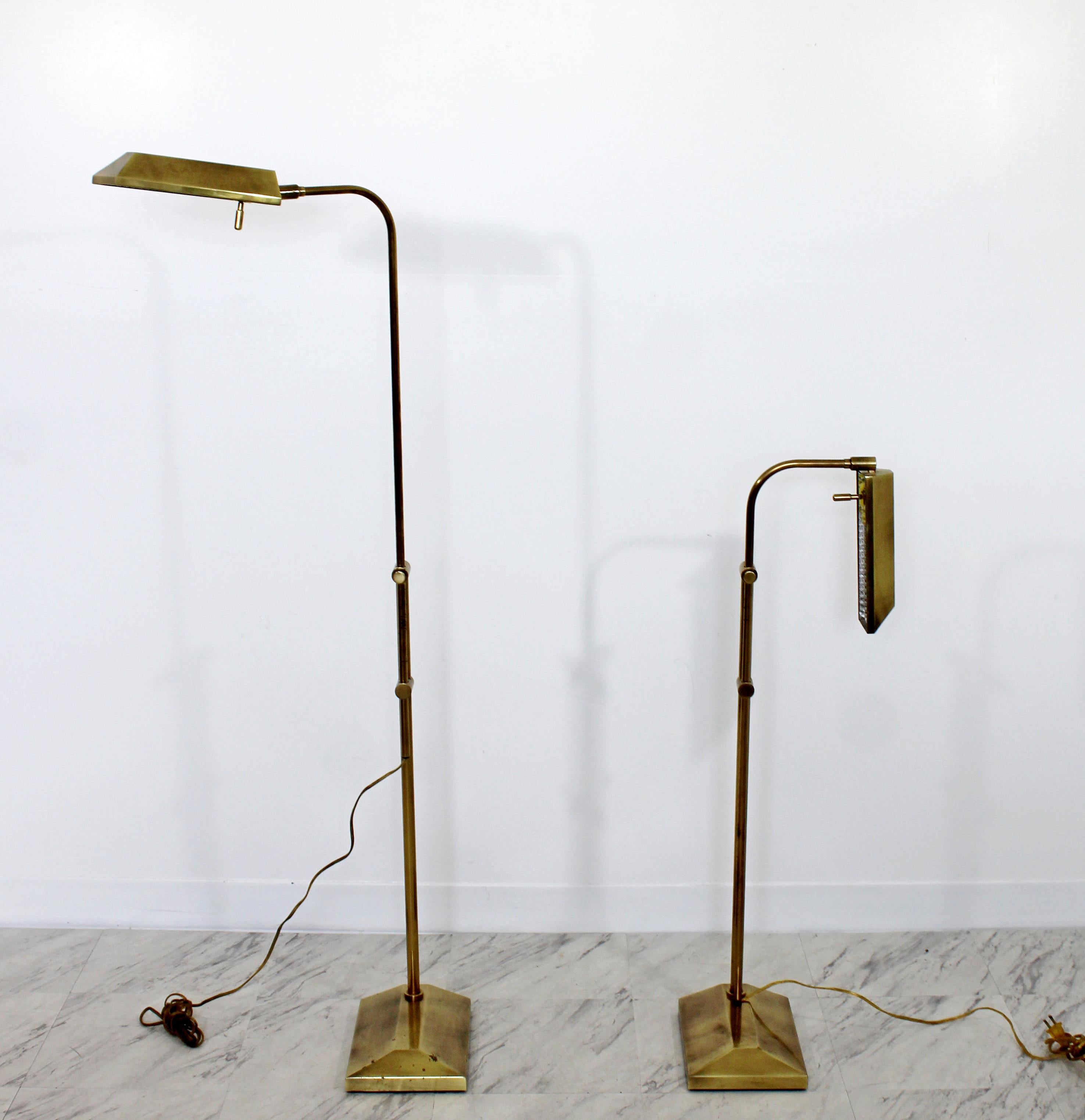 frederick cooper brass floor lamp