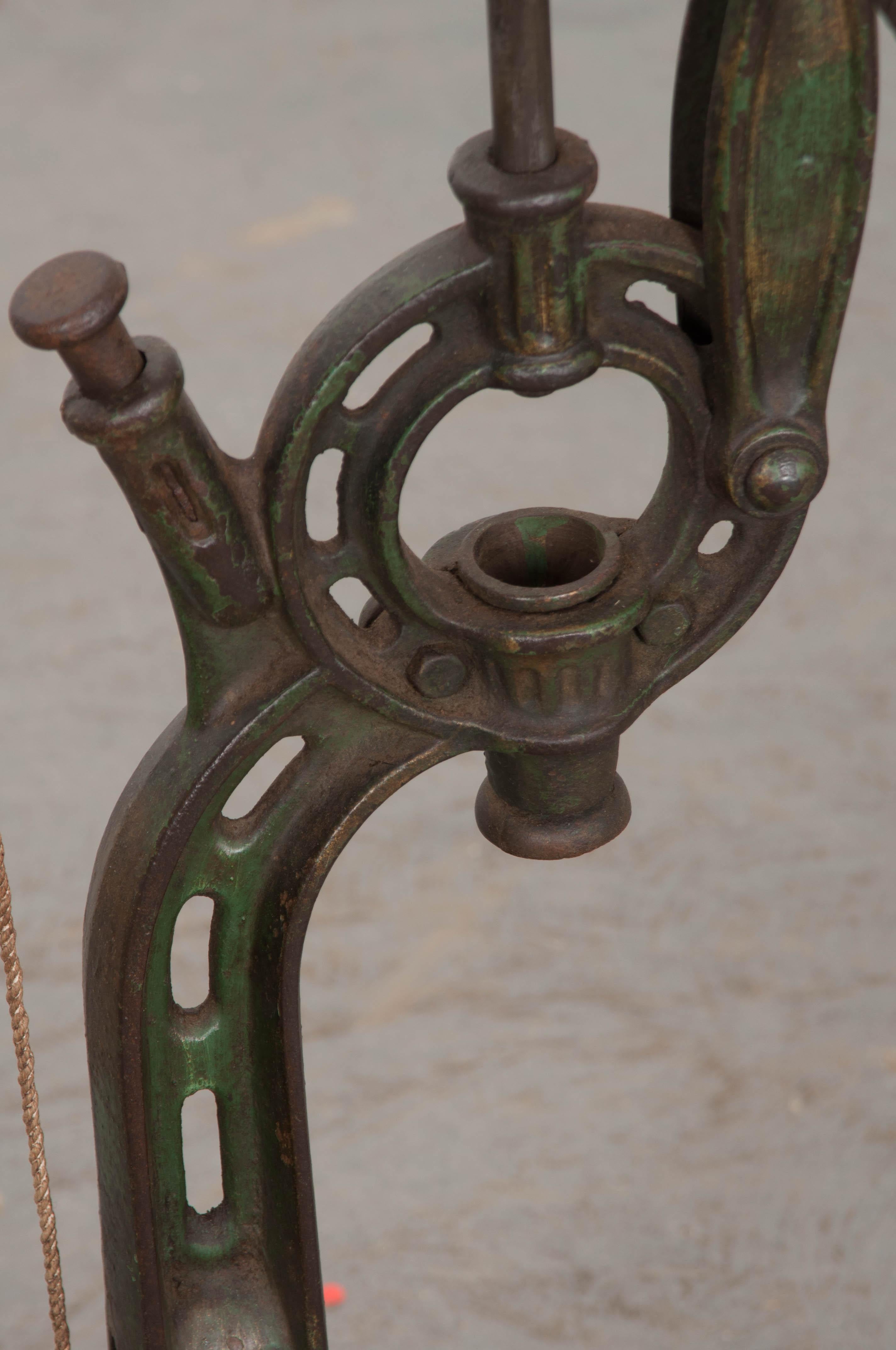 French 19th Century Painted Iron Wine Corker 1