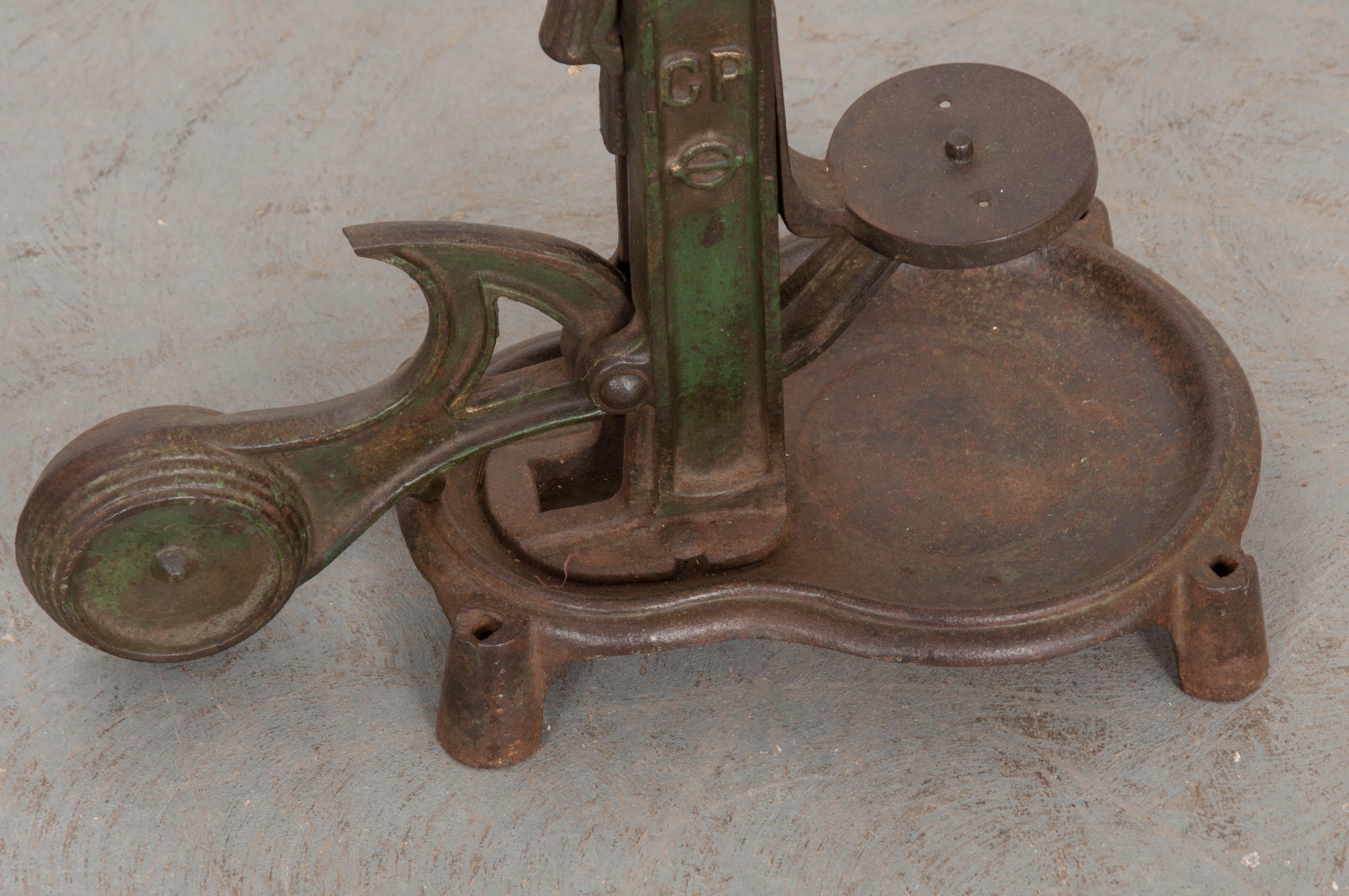 French 19th Century Painted Iron Wine Corker 2