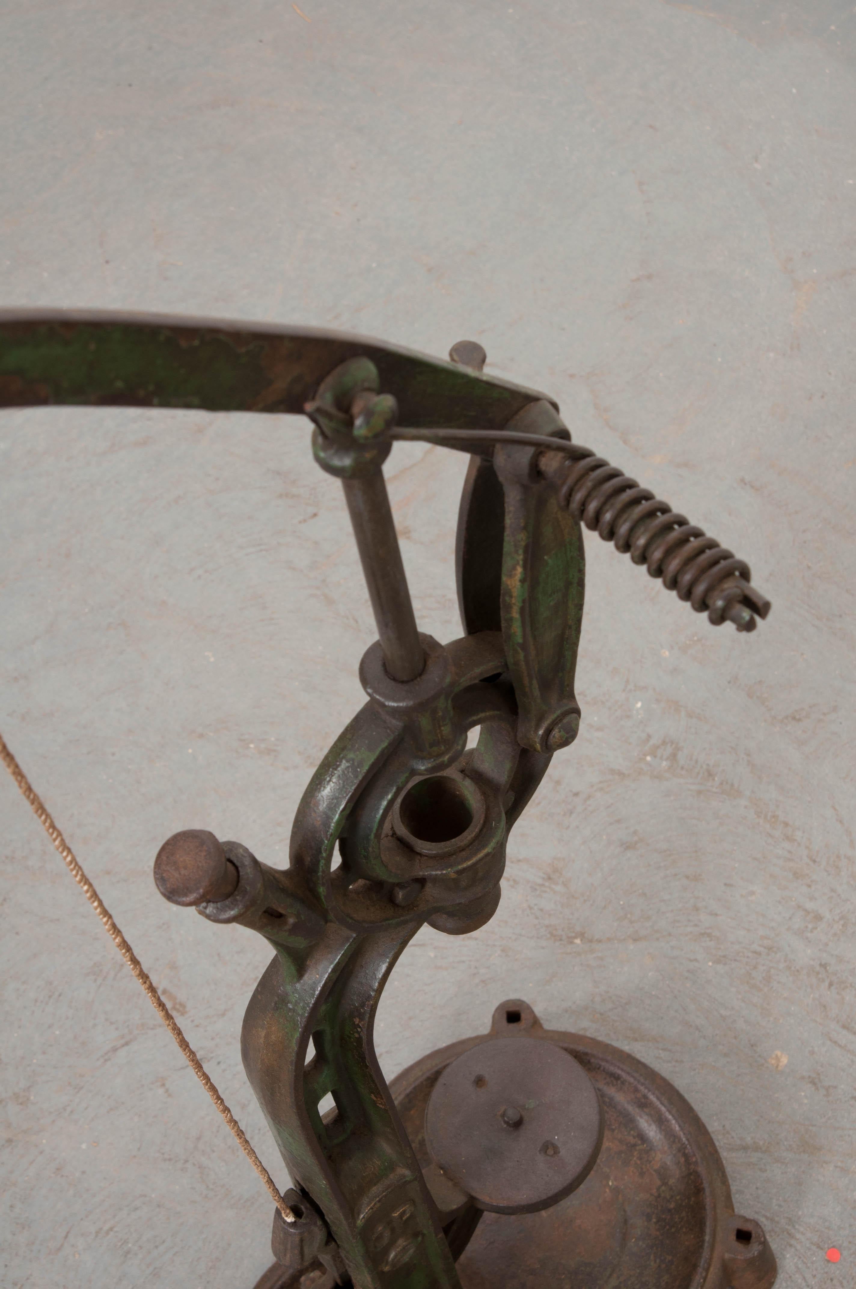 French 19th Century Painted Iron Wine Corker 5
