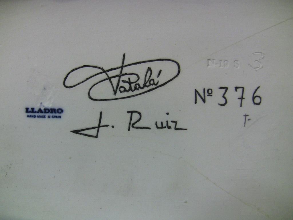 20th Century Lladro in the Gondola Signed by Catala and Ruiz