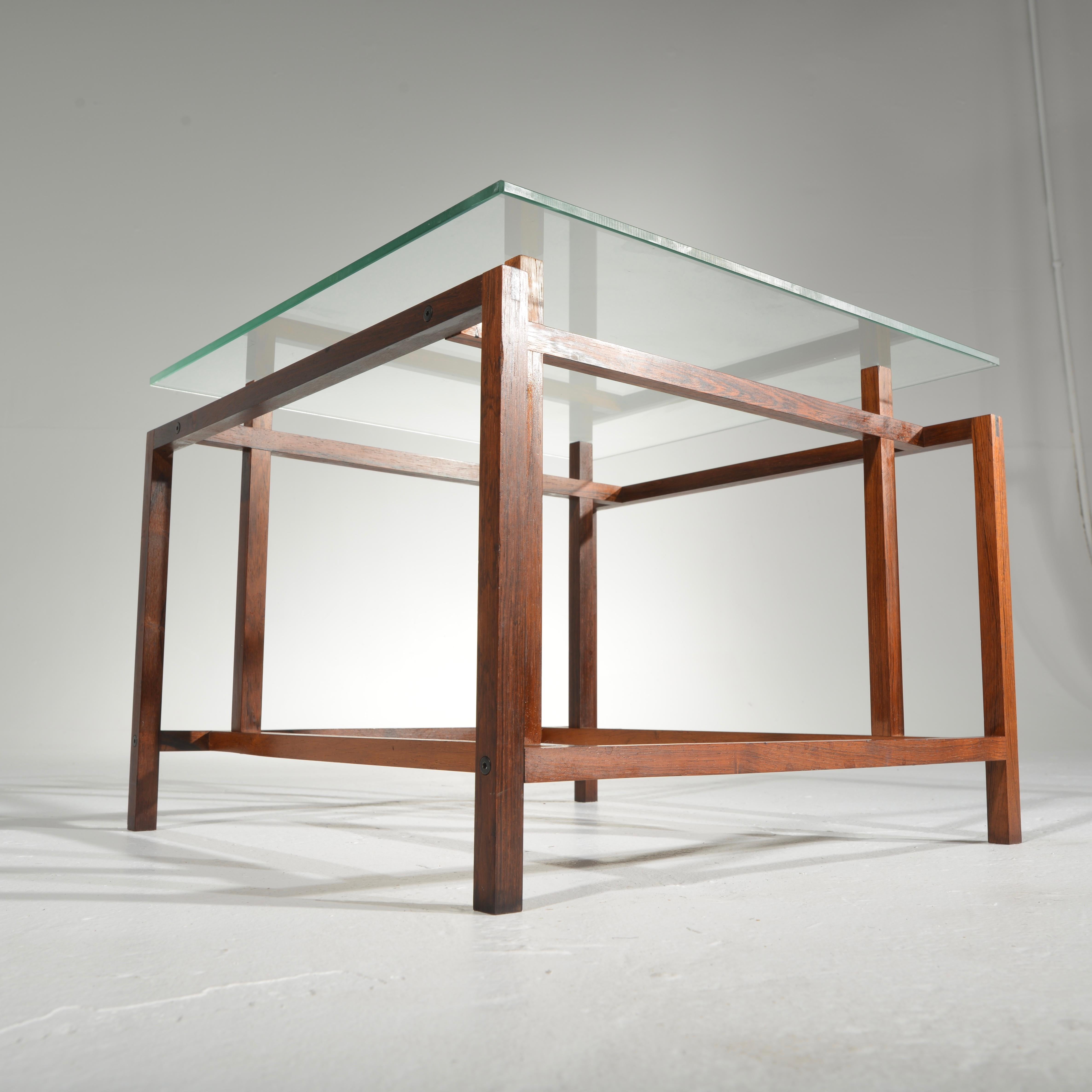Danish Rosewood Side Table by Henning Norgaard for Komfort 5