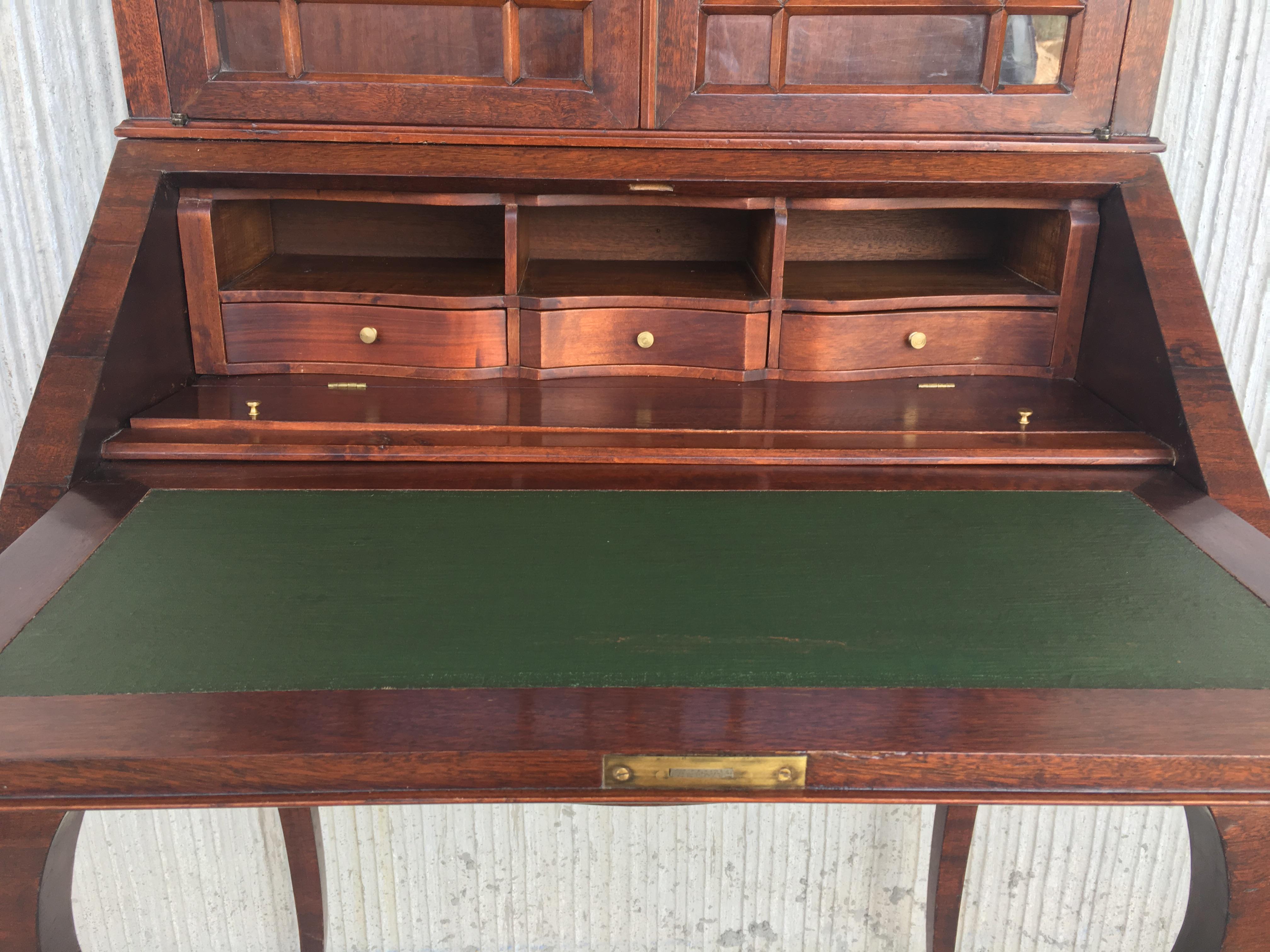 19th Century Louis XVI Style French Inlaid Secretary Desk 7