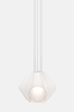 Established & Sons Superconic White Pendant Light by Matali Crasset