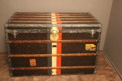 1890s Large Checkered Louis Vuitton Trunk, Malle Louis Vuitton