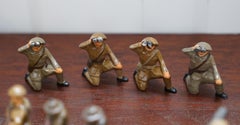 Rare Set of World War I Antique Toys Military Soldiers 87 Mixed Pieces Rare Find
