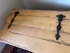 Pair of 1940s French Antique Country Coffers Blanket Chests with Drawers