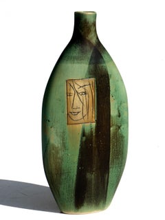 1960er Jahre von Pirjo Nylander Finnland Skandinavische Keramikvase