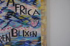 "Karen Blixen - Out of Africa" Tapestry by the Danish Artist Mette Birckner