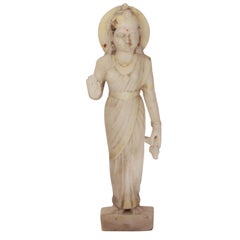 Marble Statute of a Goddess, India, circa 1900