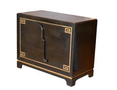 Pair, Art Deco Grosfeld House attributed Greek Key Dressers