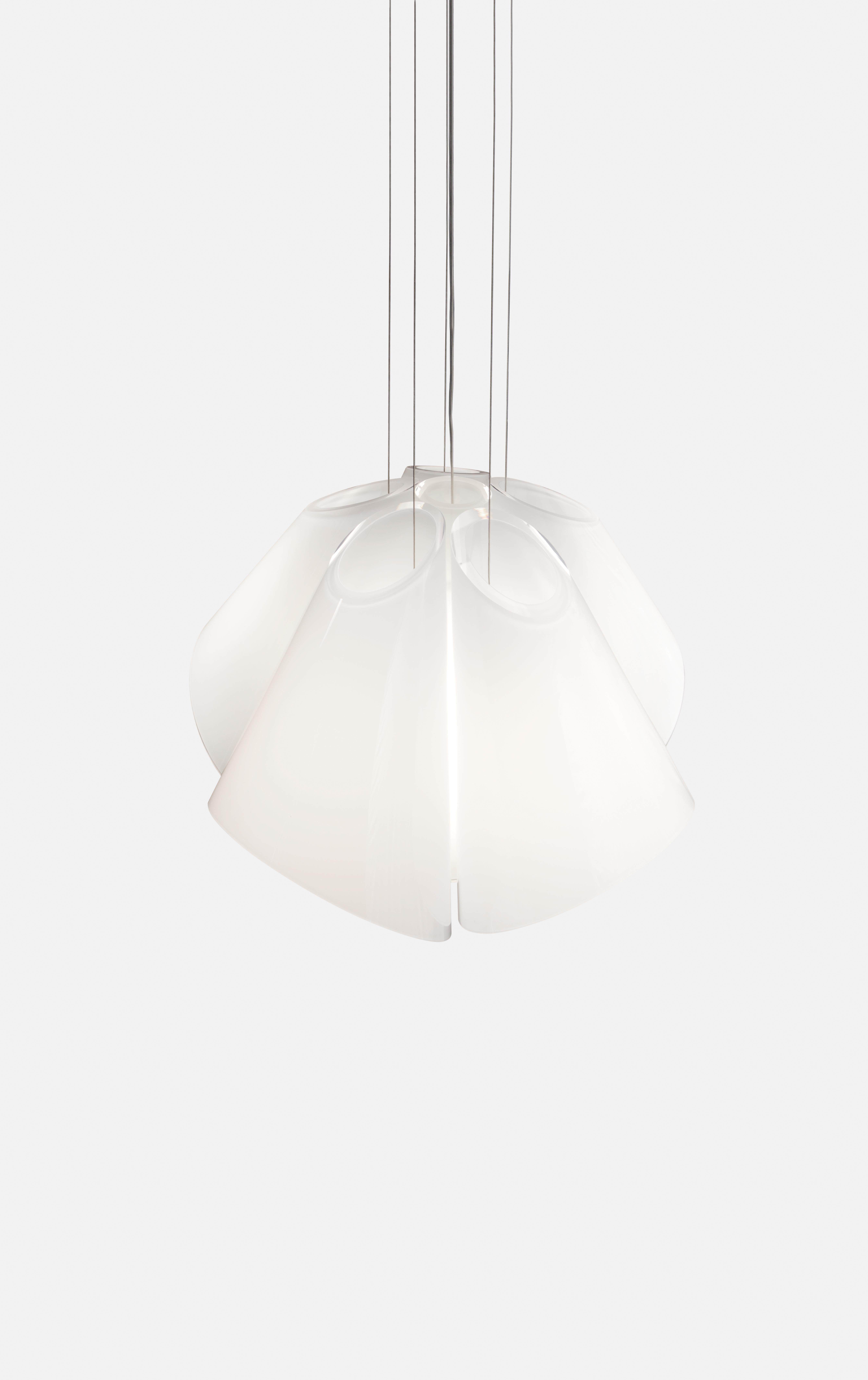 Moderne Superbe lampe à suspension blanche Established & Sons de Matali Crasset en vente
