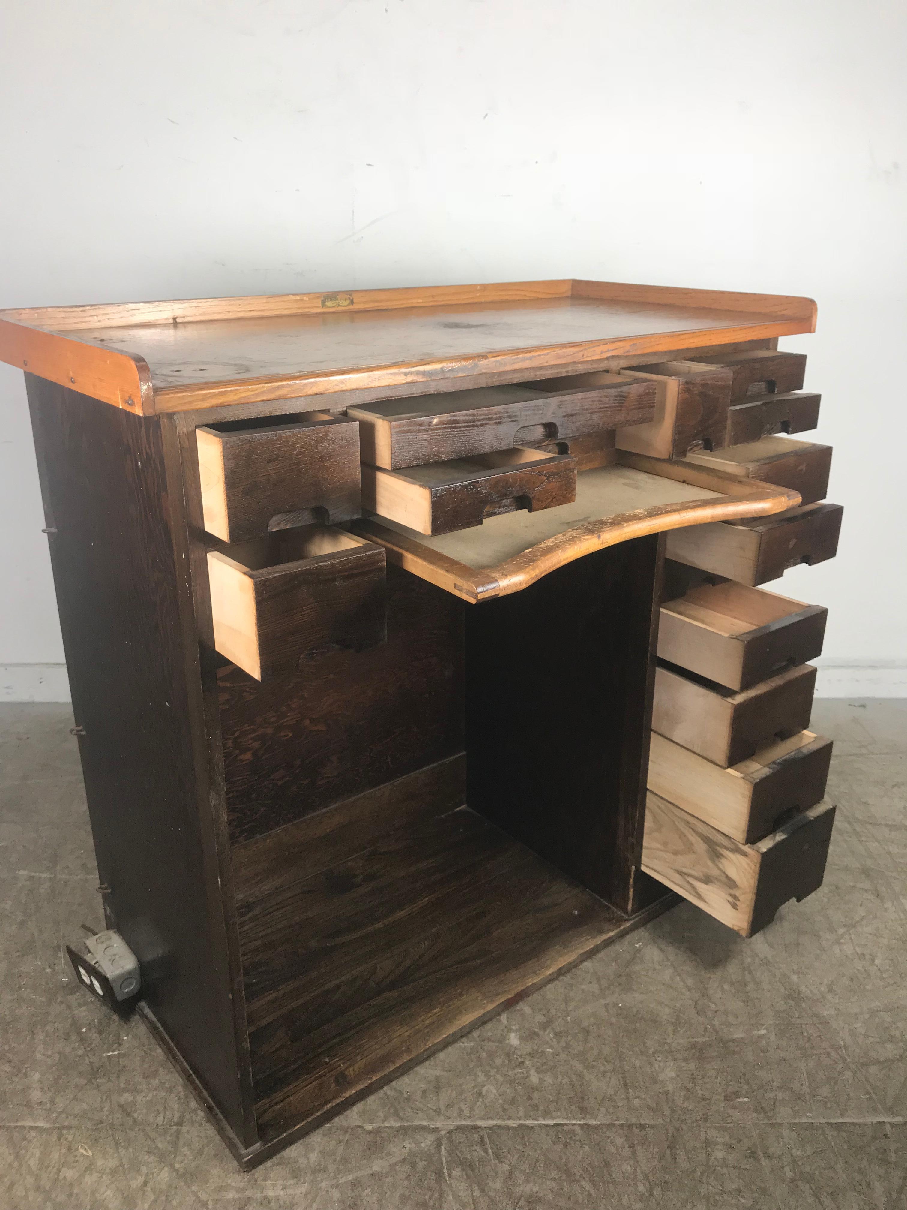 antique watchmakers bench