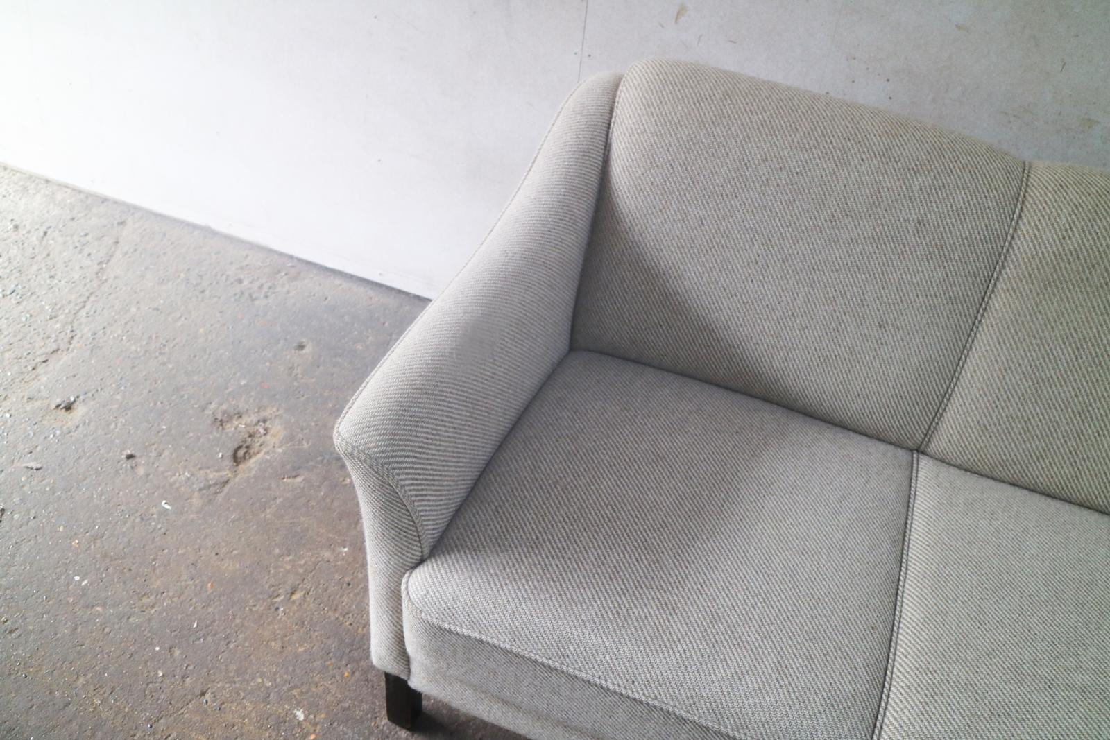 Mid-Century Modern 1970s Danish Midcentury Sofa with Original Wool Upholstery For Sale