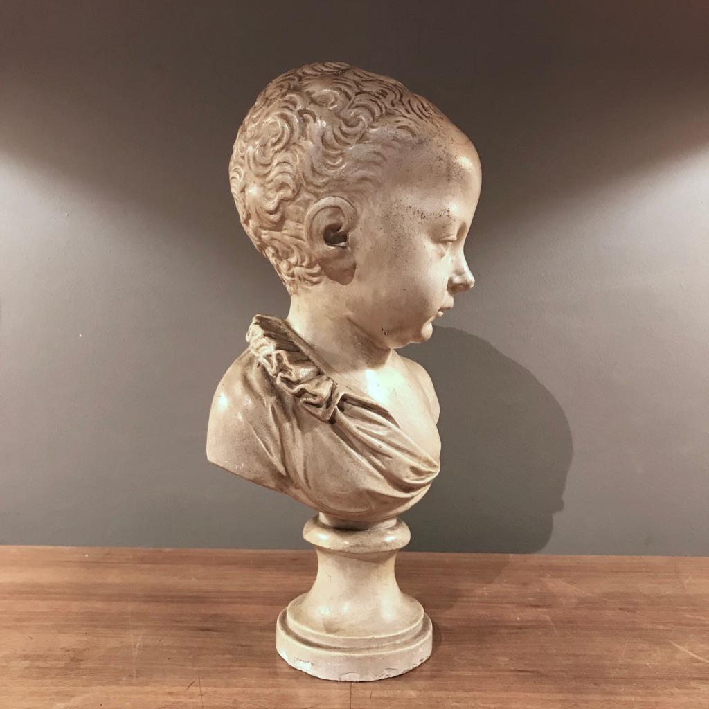 Français Atelier Musée du Louvre d'après Pilon Germain, buste du roi Henri II, années 1850, France en vente