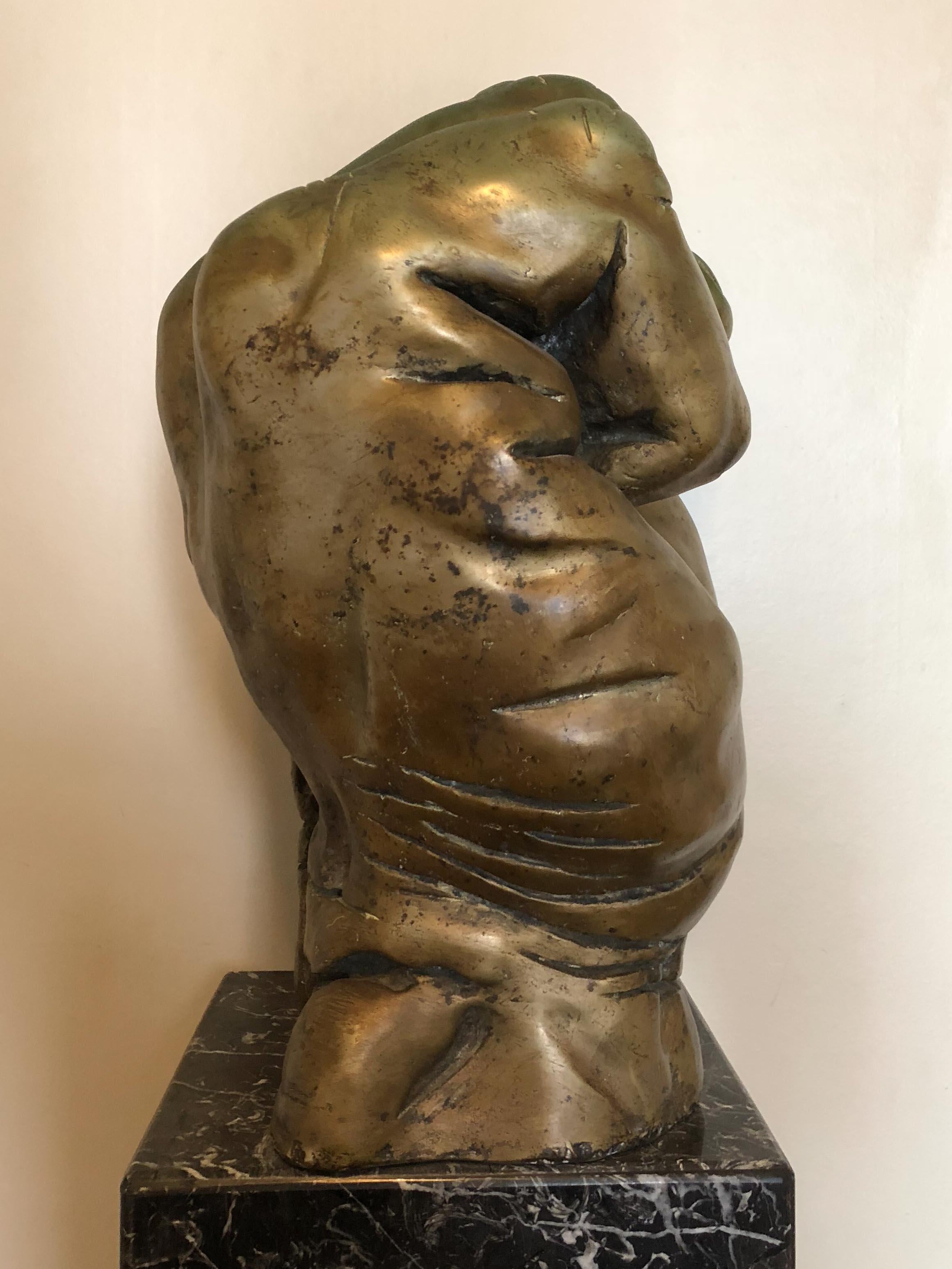 Fist Bronze by Hans Jörg Limbach In Excellent Condition For Sale In Vancouver, BC