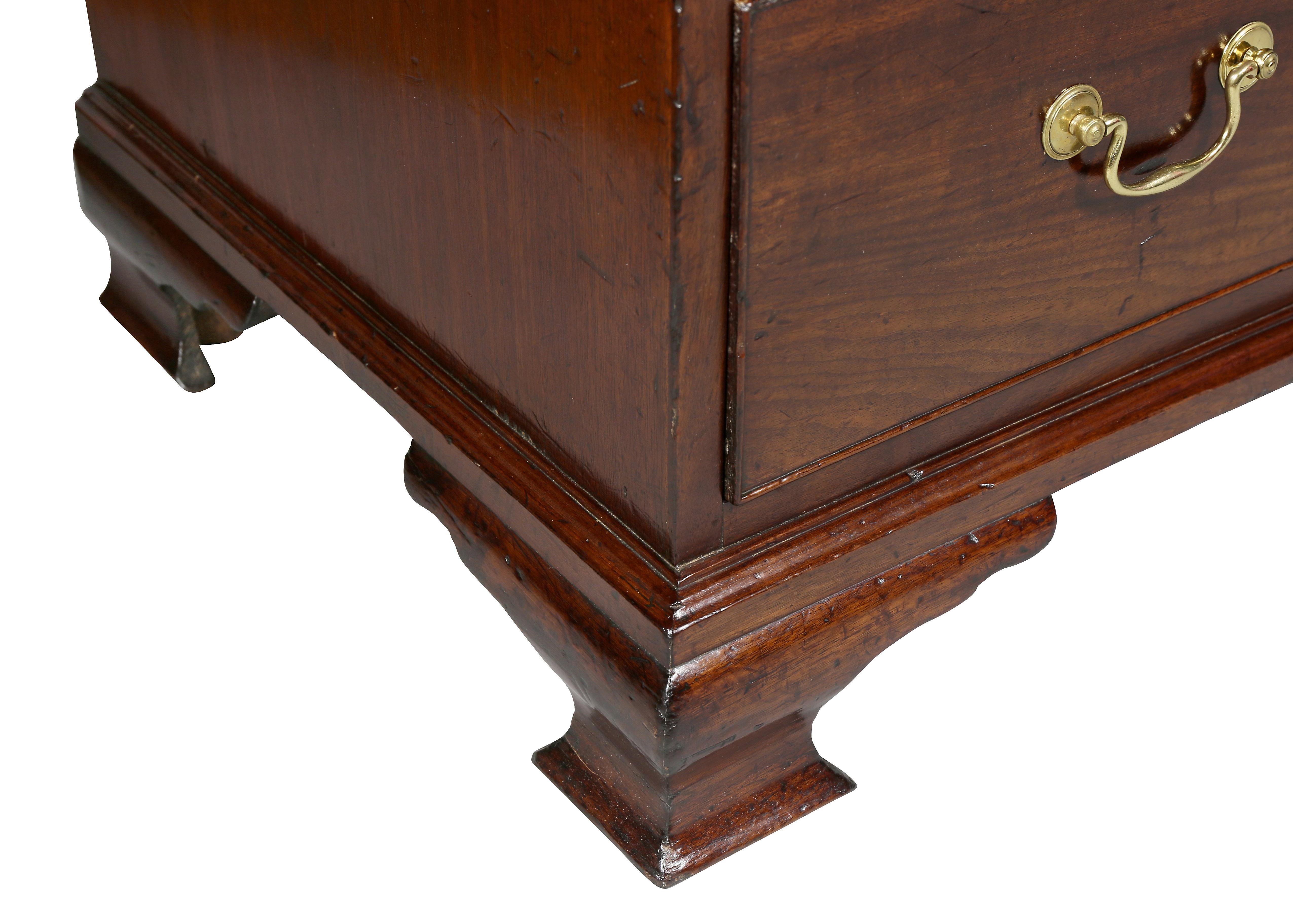 Late 18th Century George III Mahogany Chest Of Drawers