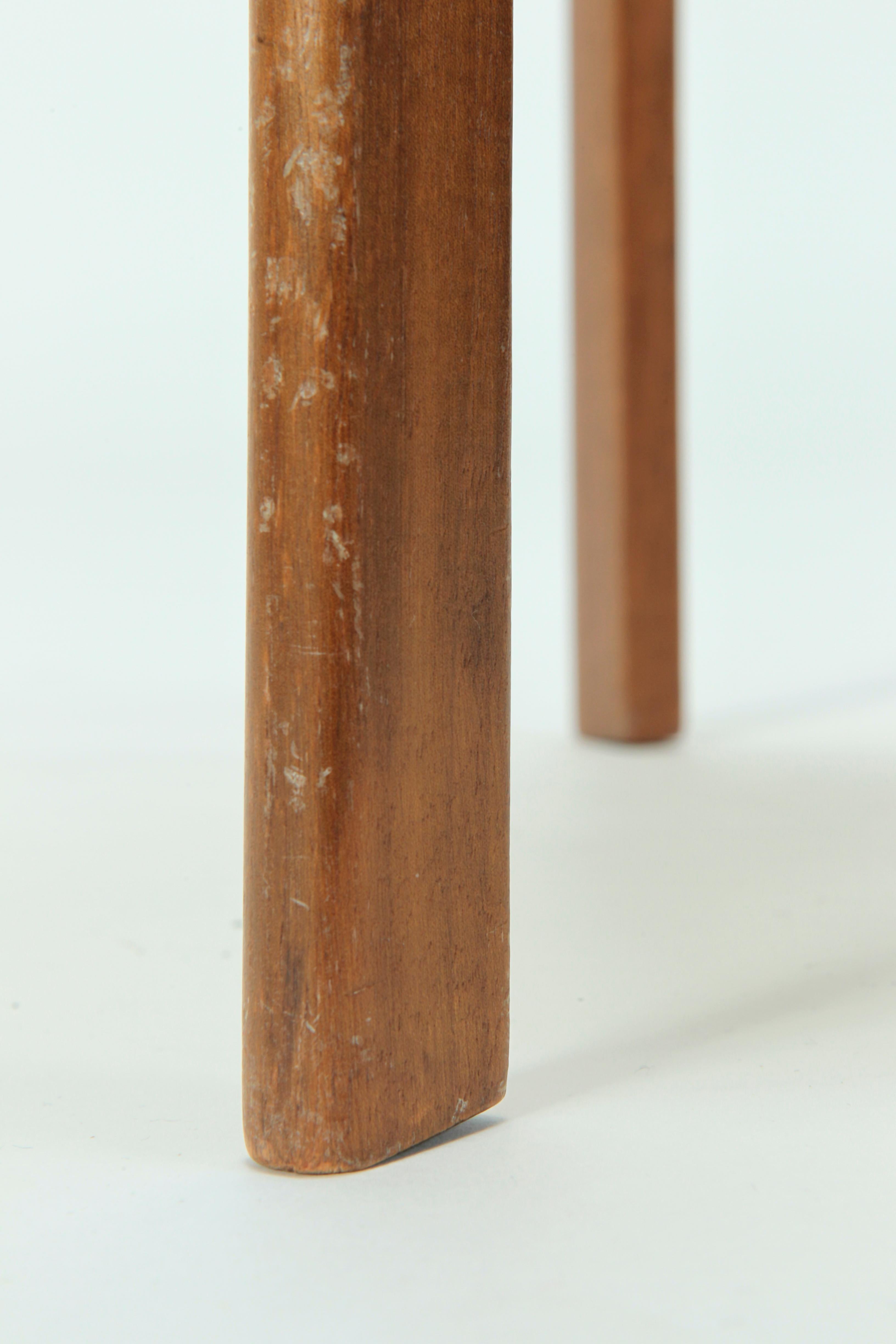 Mid-20th Century Swiss Floor Lamp Walnut, 1950s