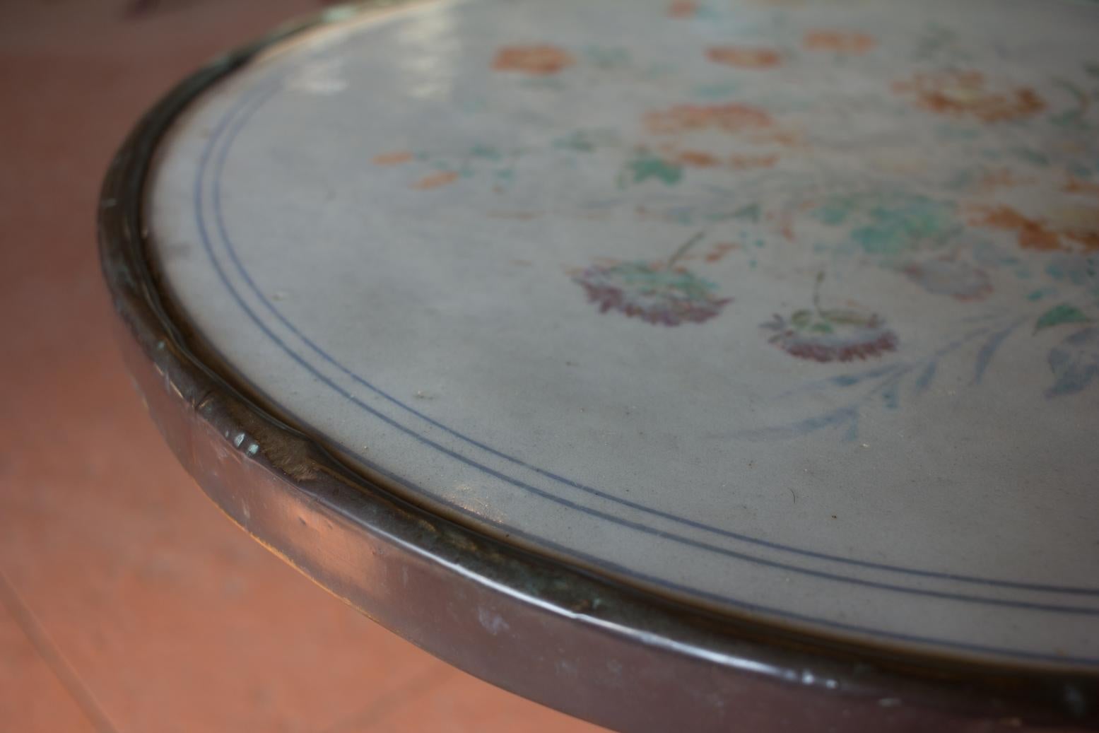 Antique French Bistrol Table 1