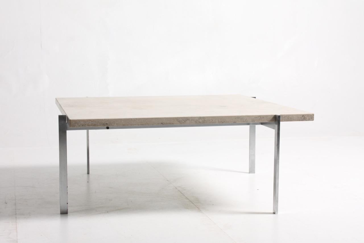 Metal Occasional Table by Poul Kjærholm