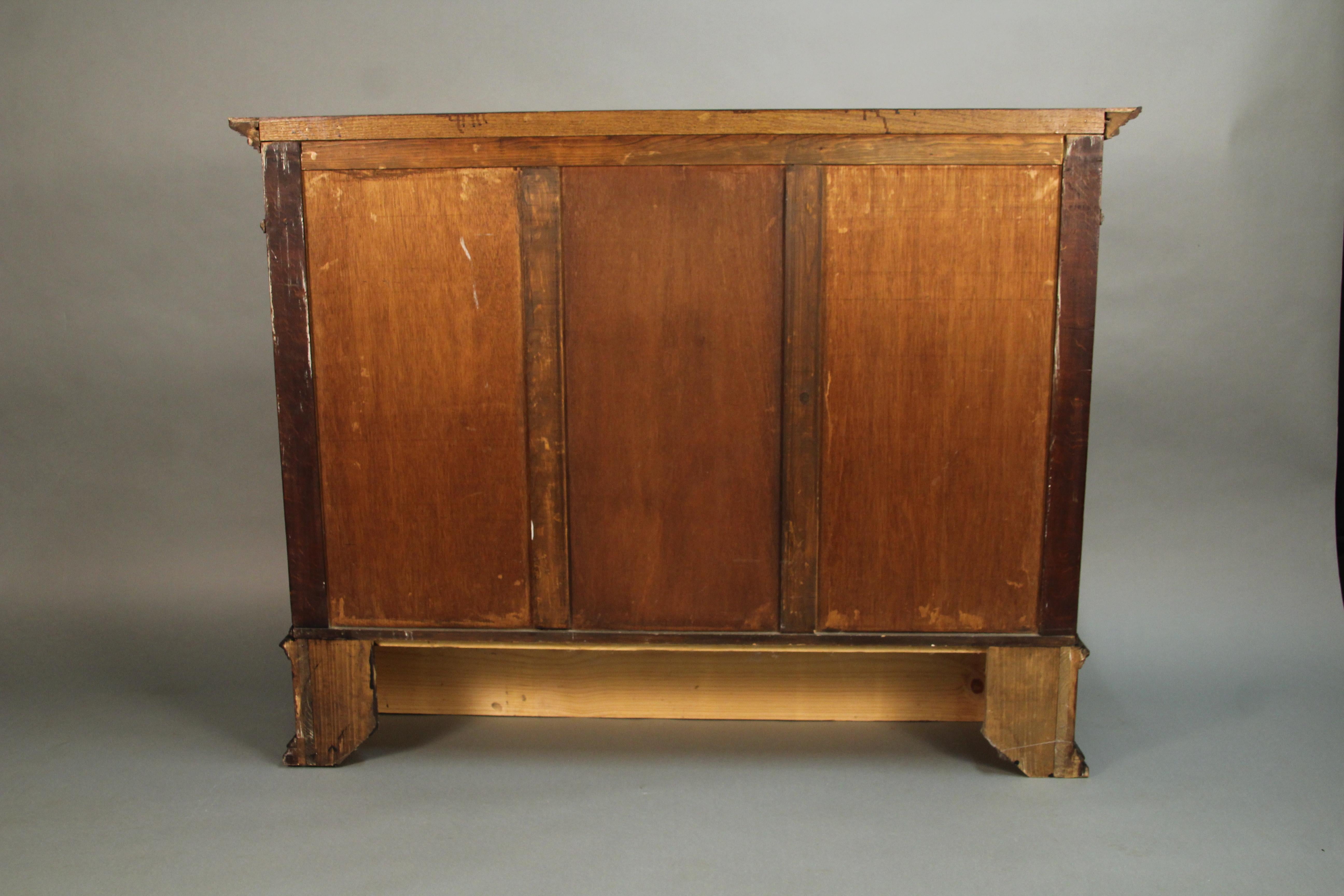 Spanish Revival Carved Walnut Console Sideboard, circa 1920s 2