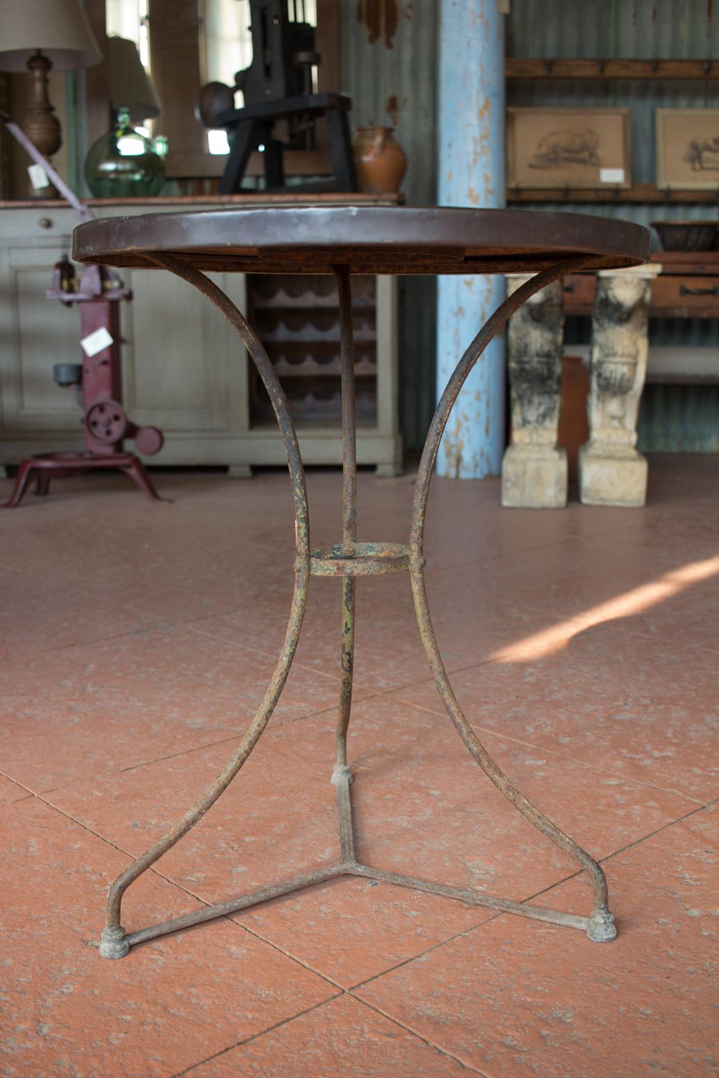Antique French Bistrol Table 2