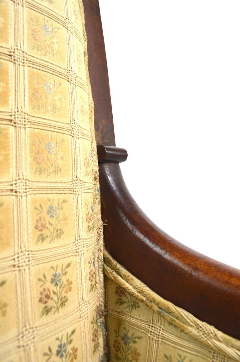 19th Century Empire Tub Chair For Sale 1