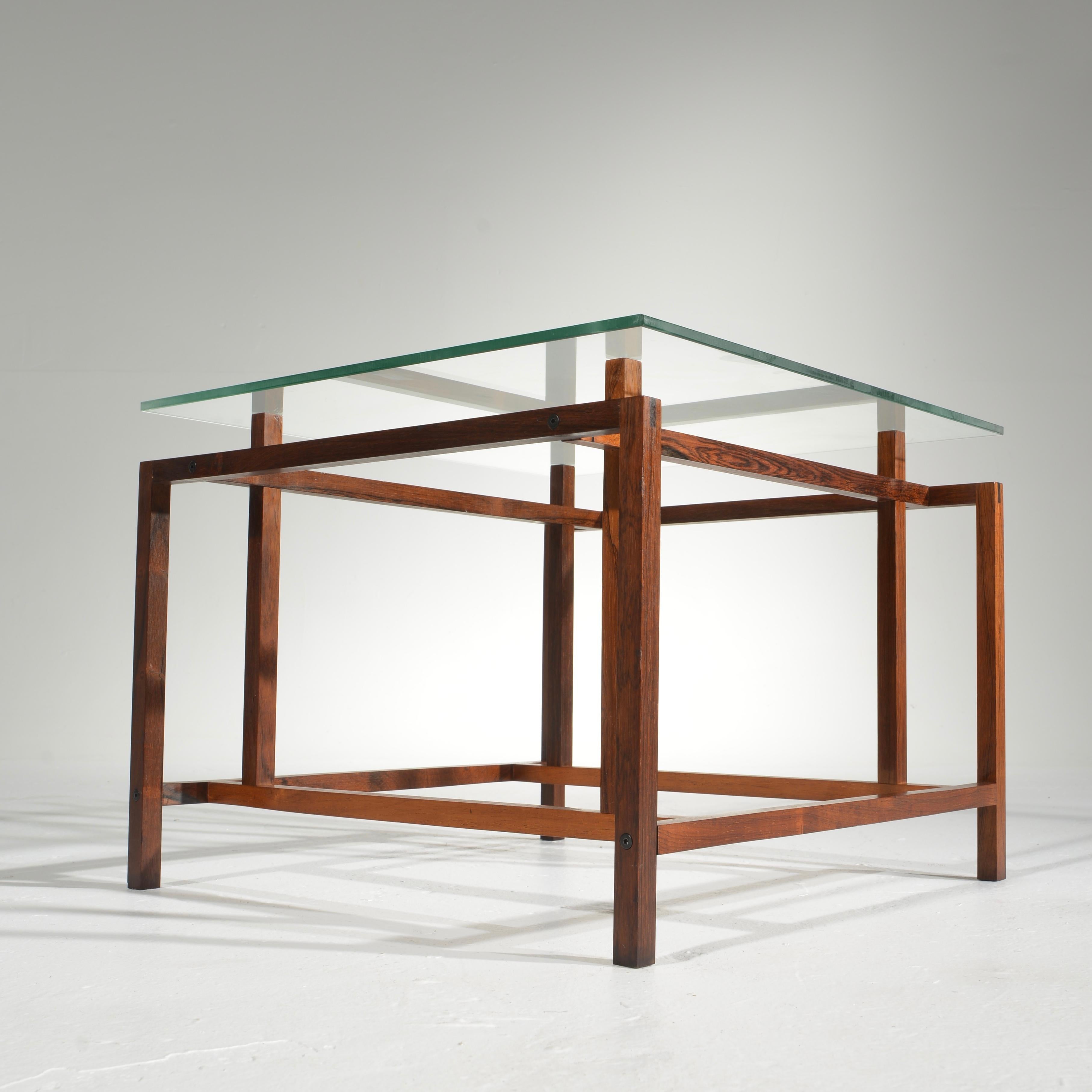 Danish Rosewood Side Table by Henning Norgaard for Komfort 2