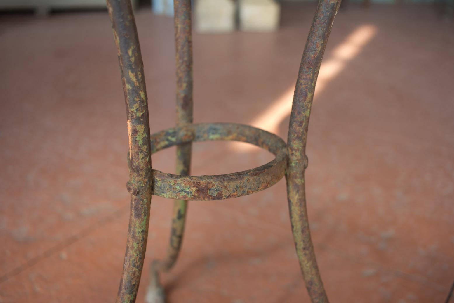 Antique French Bistrol Table 3