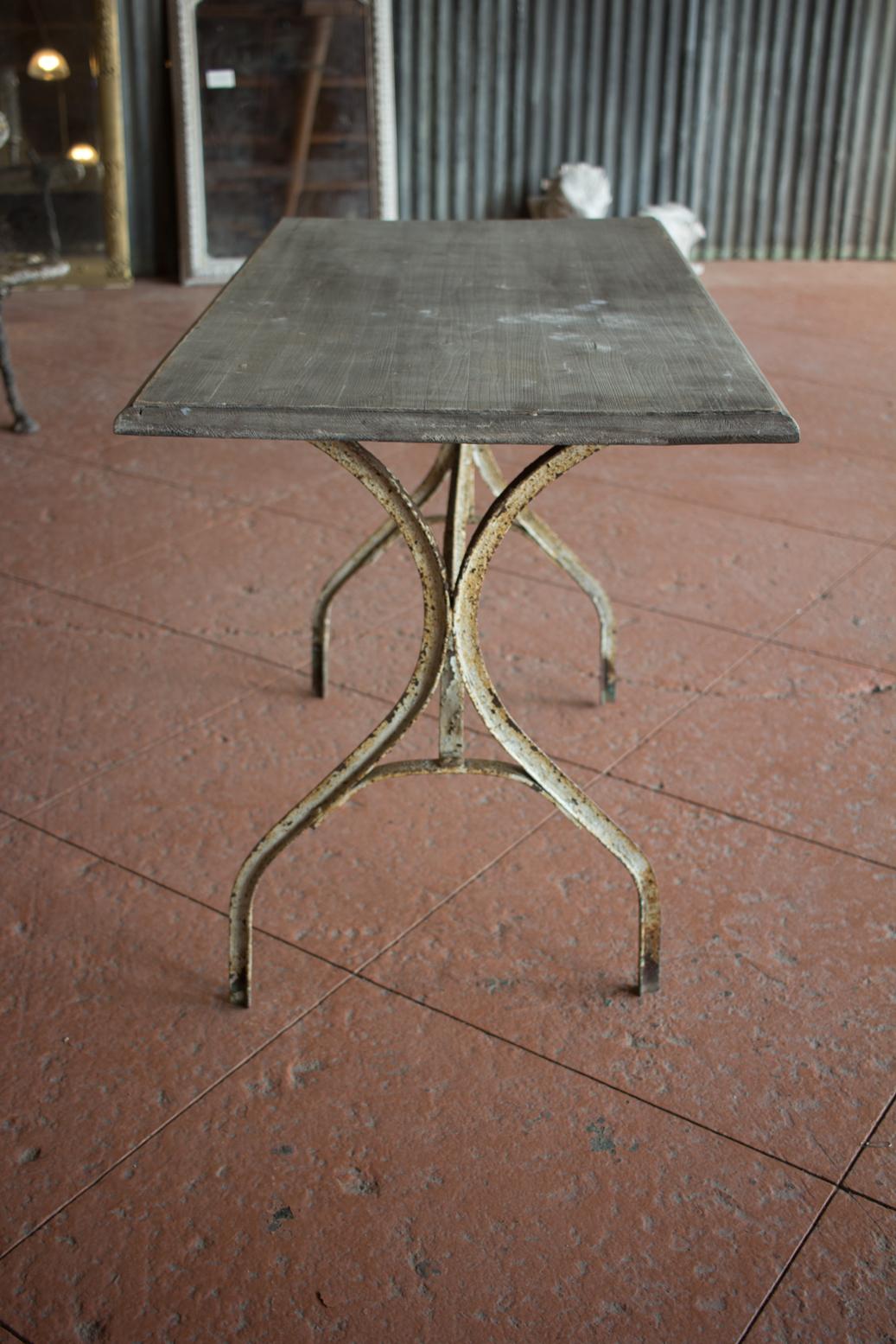 Vintage French Bistro Table 3