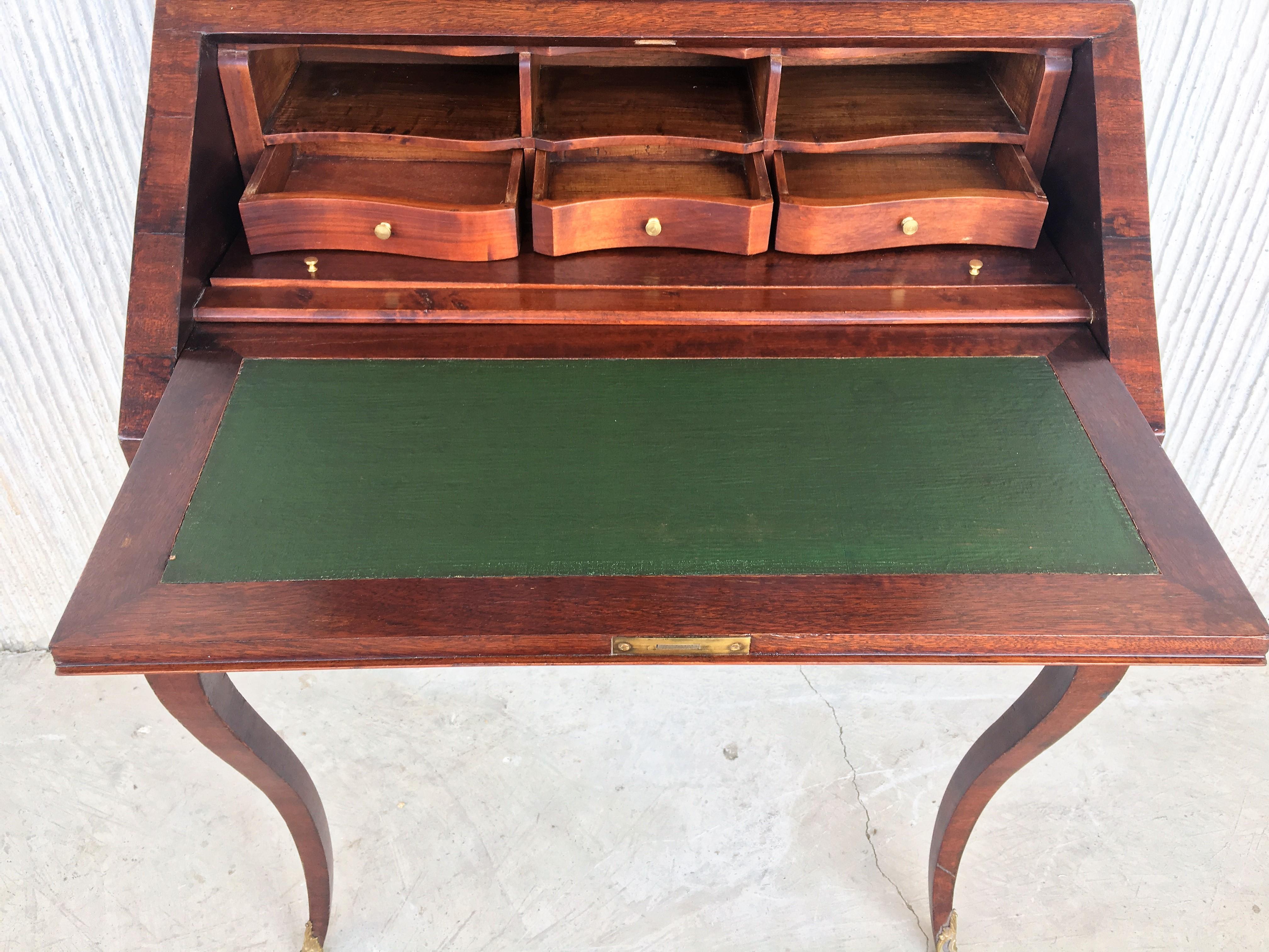 19th Century Louis XVI Style French Inlaid Secretary Desk 4