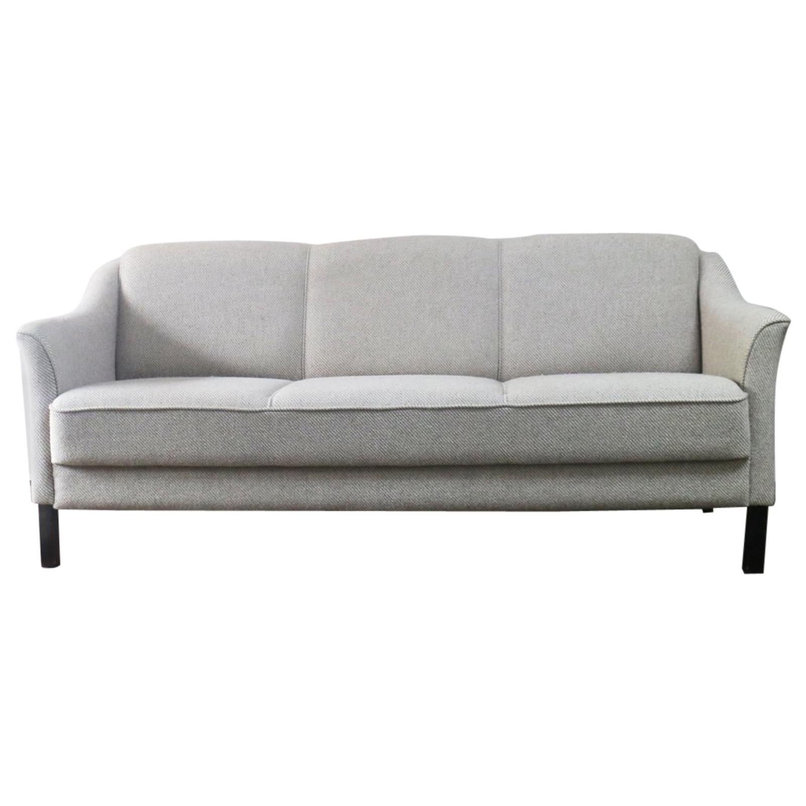1970s Danish Midcentury Sofa with Original Wool Upholstery For Sale