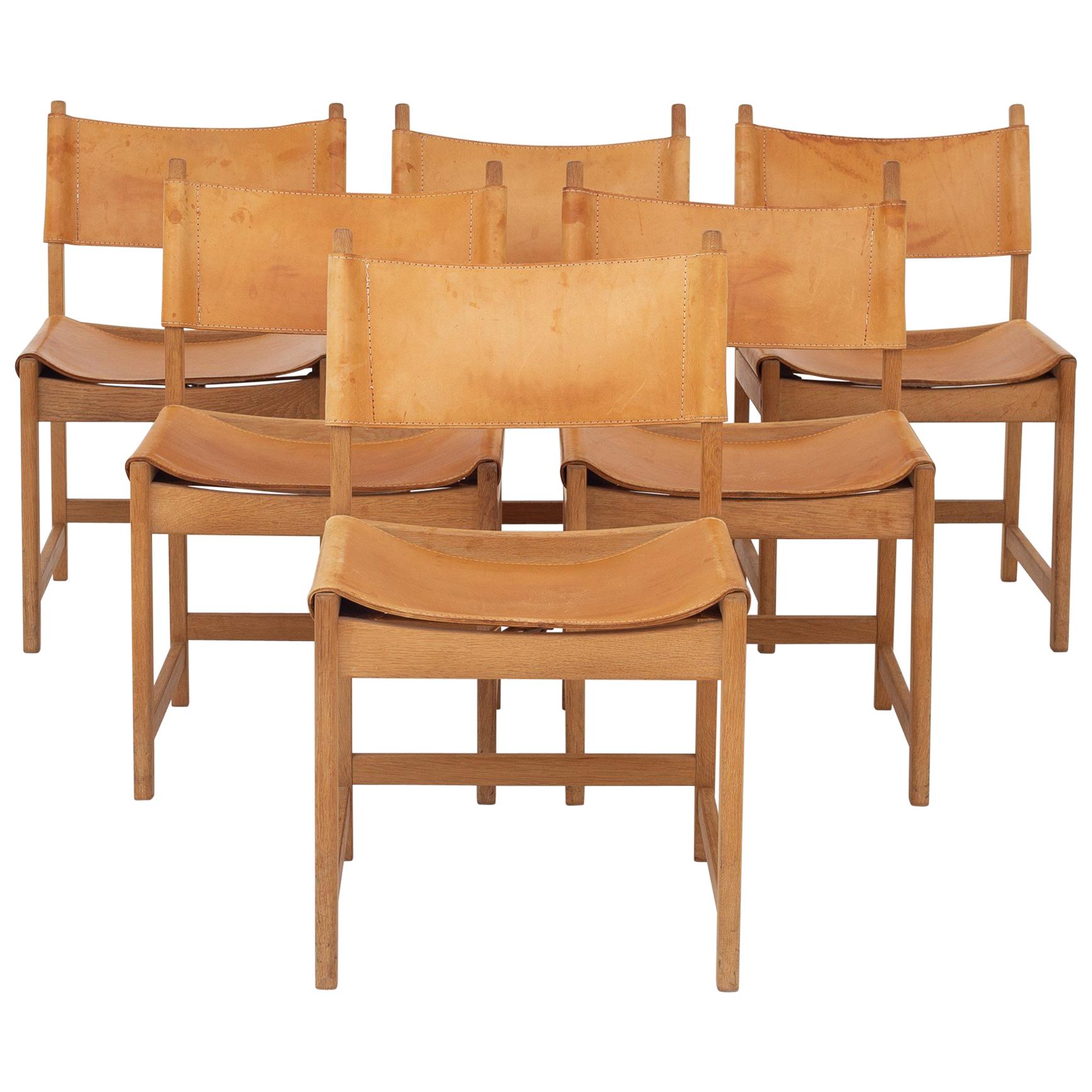 Set of Six Dining Chairs by Kurt Østervig