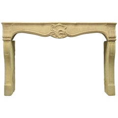 Antique Fireplace Mantel from France