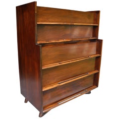 Mid-Century Modern Highboy or Tall Dresser by Edmond J. Spence