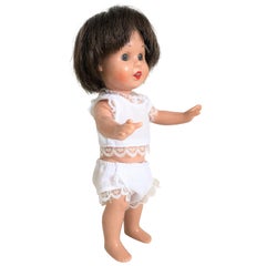 Antike „Mariquita Perez“ Puppe aus der Mitte des Jahrhunderts