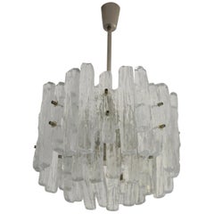 Model 8 Glass Chandelier from Kalmar, 1960s