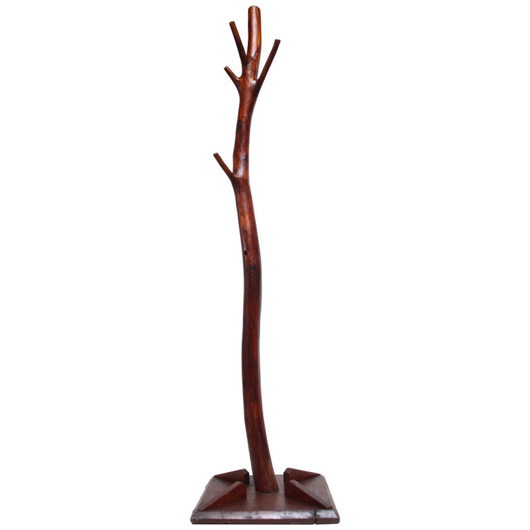 Vintage Folk Art 'Tree' Hat or Coat Rack at 1stDibs