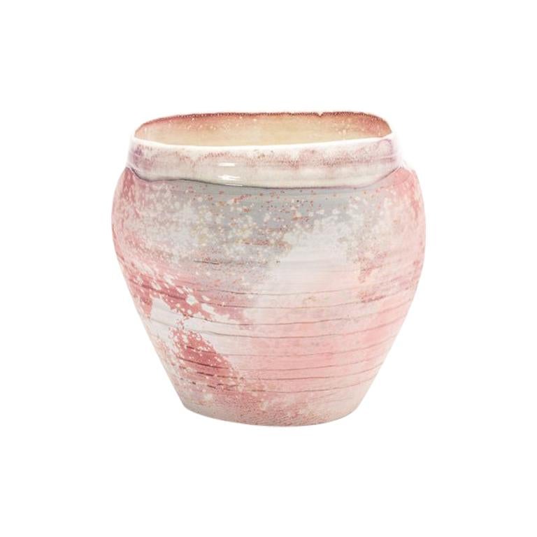 Contemporary Japanese Signed Studio Vase