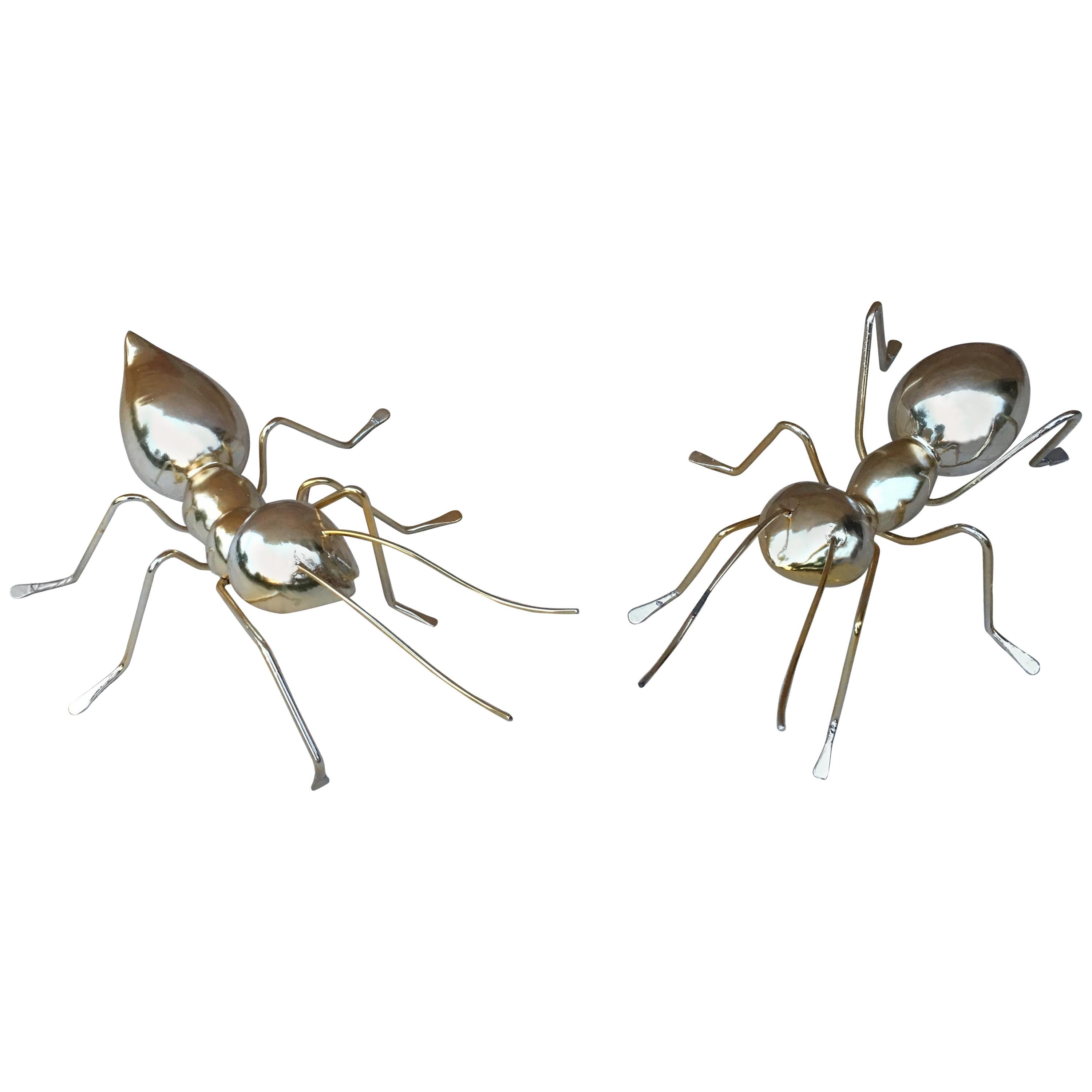 20th Pair of Decorative Metal Ants